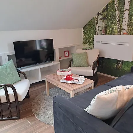 Studio 4 Pers Avec Balcon Et Jardin Sprimont Exterior photo
